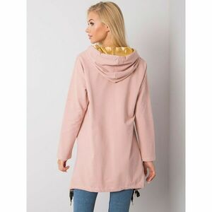 Dusty pink hoodie with pockets kép