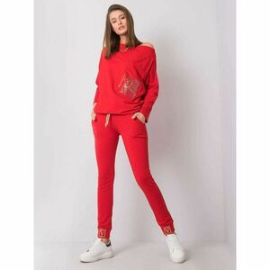 Red sweatpants with an application kép