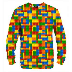 Mr. GUGU & Miss GO Unisex's Blocks Sweater S-Pc2062 kép