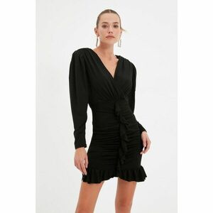 Trendyol Black Knitted Dress kép