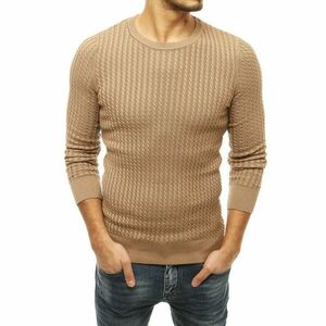 Bézs férfi pulóver WX1661 kép