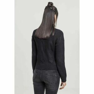 Ladies Short Turtleneck Sweater black kép