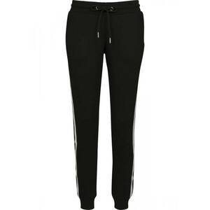 Ladies College Contrast Sweatpants black/white/black kép