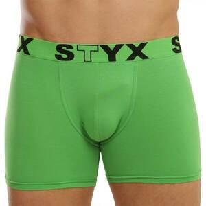 Men's boxers Styx long sports rubber green (U1069) kép