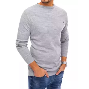 Men's light gray sweater Dstreet WX1827 kép
