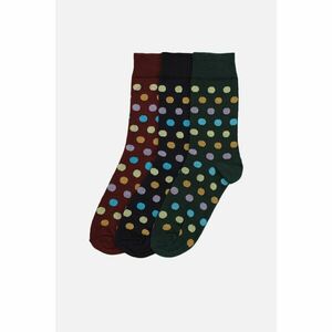 Trendyol Multicolor Men's 3-Pack Socks kép