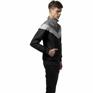 Arrow Zip Jacket blk/darkgrey/lightgrey kép