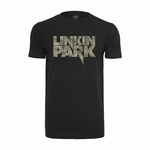 Linkin Park Distressed Logo Tee Black kép
