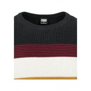 Block Sweater dnavy/offwhite/port/goldenoak kép