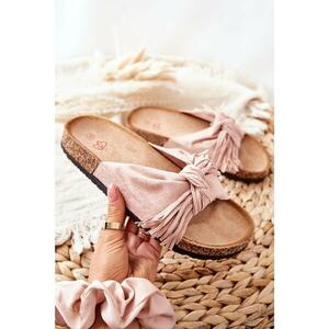 Slippers On The Cork Sole Pink Taryne kép