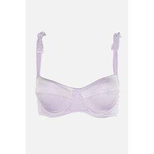 Trendyol Lilac Underwire Tie Detailed Bikini Top kép