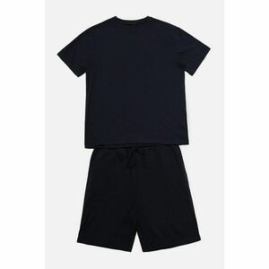 Trendyol Navy Blue Men's Regular Fit Pajamas Set kép