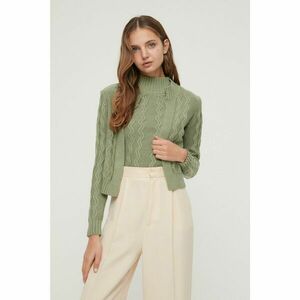 Trendyol Mint Knitted Detailed Blouse-cardigan Knitwear Suit kép