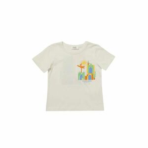 Trendyol Ecru Printed Boy Knitted T-Shirt kép