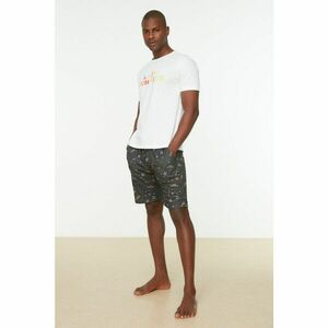 Trendyol Multicolored Men's Regular Fit Printed Pajamas Set kép