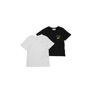 Trendyol Black-White Pocket-Basic Boy Knitted T-Shirt kép