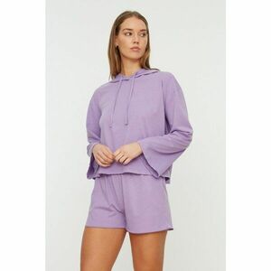 Trendyol Lilac Knitted Pajamas Set kép