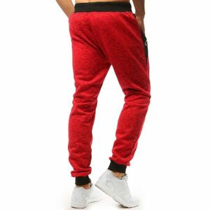 Red men's sweatpants Dstreet UX3513 kép