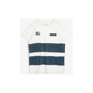 Koton Men's Ecru Striped T-shirt kép