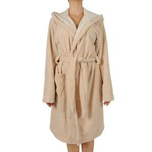 Women's bathrobe Cocoon Secret beige (AK-3549) kép
