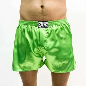 Men's shorts Styx classic rubber satin green (C1069) kép