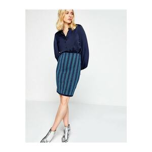 Koton Patterned Knitwear Skirt kép