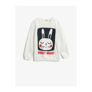 Koton Rabbit Printed Sweatshirt Cotton kép