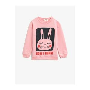 Koton Rabbit Printed Sweatshirt Cotton kép