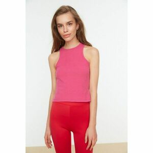 Trendyol Fuchsia Fitted Camisole Knitted Singlet kép