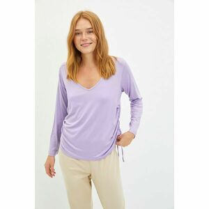 Trendyol Lilac Knitted Maternity Homewear Pajama Top kép