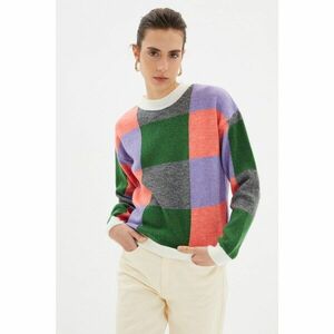 Trendyol Ecru Jacquard Knitwear Sweater kép