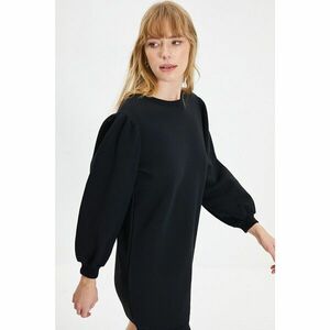 Trendyol Black Sweat Knitted Dress kép