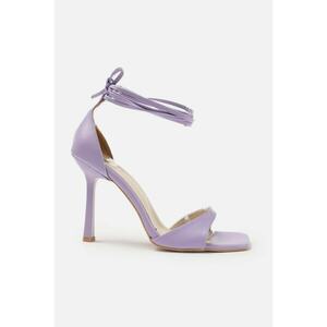 Trendyol Lilac Flat Toe Women's Classic Heeled Shoes kép
