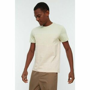 Trendyol Powder Men's Slim Fit Paneled T-Shirt kép