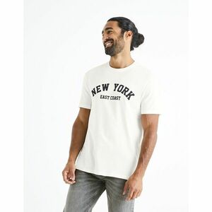 Celio Cotton T-shirt with print - Men kép