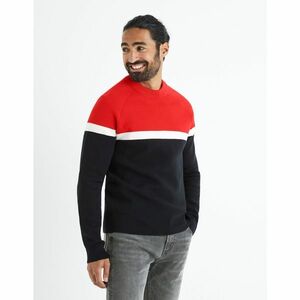 Celio Coloured Sweater with Round Neckline - Men kép