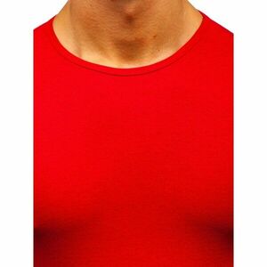 Pánské tričko bez potisku 0001 - červená, kép