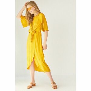 Koton Women's Yellow Dress kép