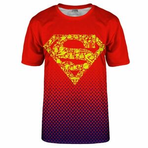 Mr. GUGU és Miss GO Unisex Superman logós pólója TSH JL015 kép