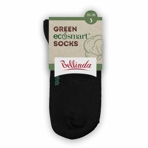 Női zokni biopamutból - fekete Bellinda GREEN ECOSMART kép