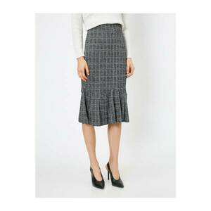 Koton Checked Skirt kép