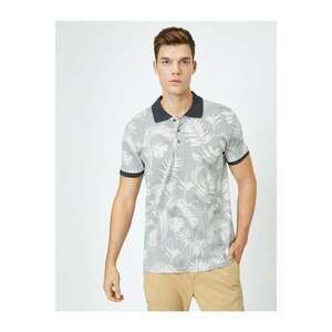 Koton Polo Neck Patterned T-shirt kép