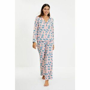 Trendyol Multi Color Woven Pajamas Set kép