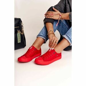 Női Classic Cipők BIG STAR AA274007 Piros kép
