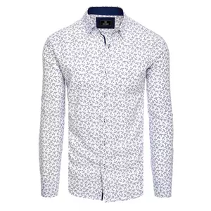 Men's white shirt Dstreet DX2139 kép