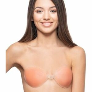 Self-supporting silicone bra kép