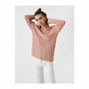 Koton V Neck Long Sleeve Basic Knitwear Sweater kép