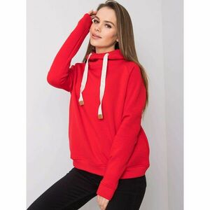 FOR FITNESS Red hooded sweatshirt kép