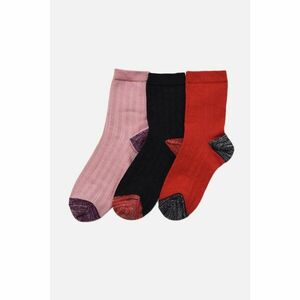 Trendyol 3-Pack Shimmer Detailed Socks kép