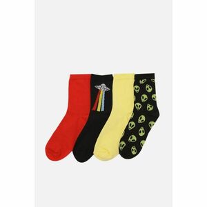 Trendyol 4-Pack Space Themed Socks kép